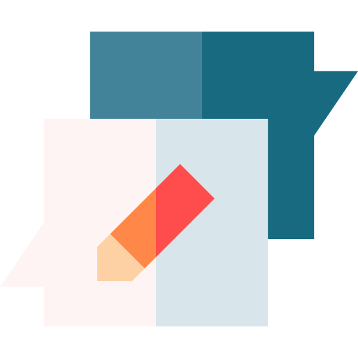 Discussion forum chat icon for online class discussion posts